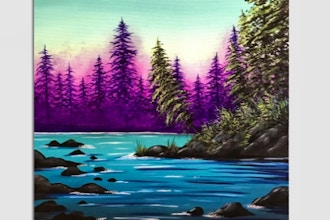 Paint Nite: Violet Forest